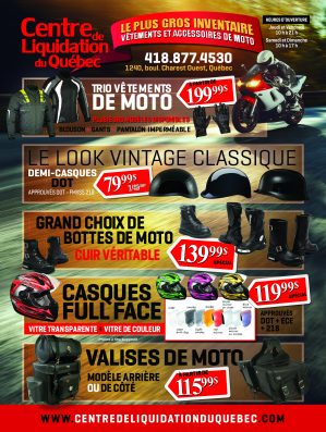 liquidation, promo: botte de moto, trio, casque de moto,casque moto, Blouson en cuir, Veste de cuir