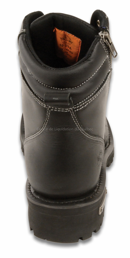 mbm9000 - men's lace to toe boot w-contrast stitching - 2