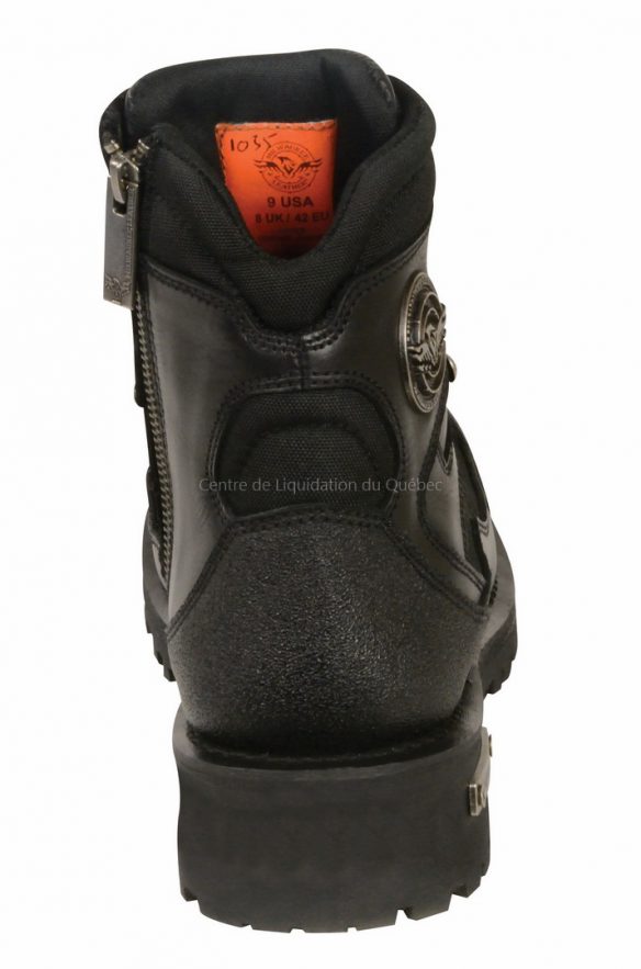 mbm9080 - mens need height lace to toe boot w- gear shift protection - 2