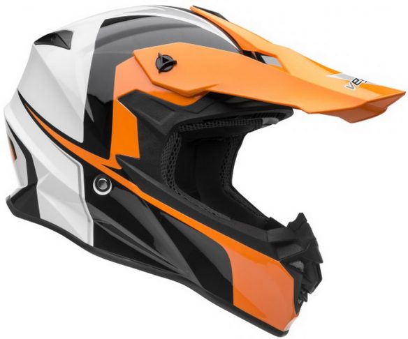 Casque de motocross nouvelle collection VF1 Off Road Stinger Hi-Vis Orange