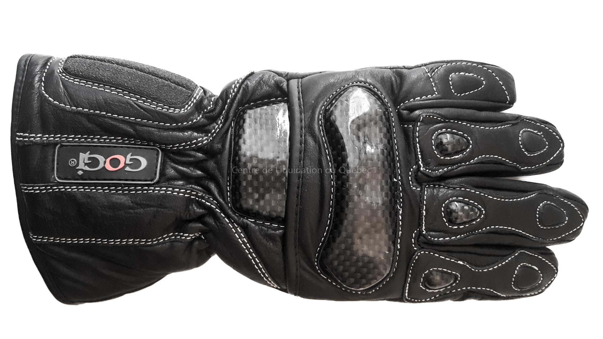 Gants De Moto En Cuir Ventilés Avec Protection Articulations - Noir, Taille M - Pour été, Conduite Sportive - Poignet Réglable Velcro