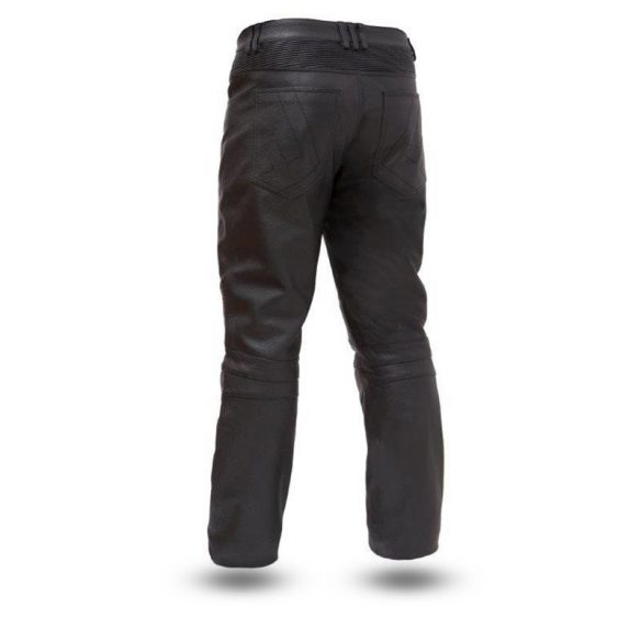 Pantalon Smart en cuir véritable de moto (homme)