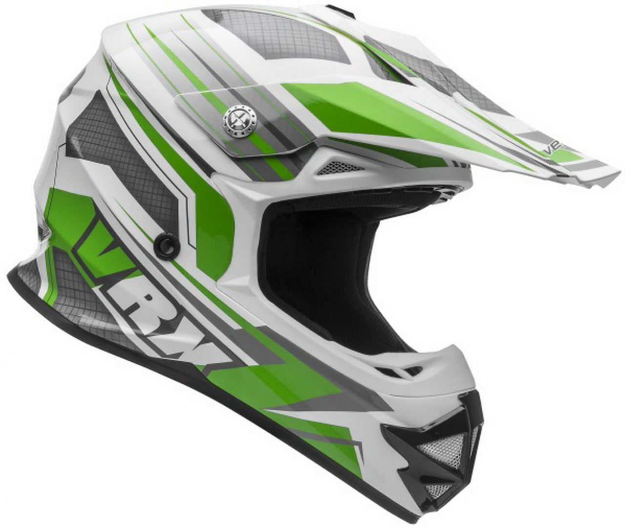 Casque BMX/motocross Vega Taille L - Certifié DOT Et Snell - Jaune, Blanc, Noir - Occasion