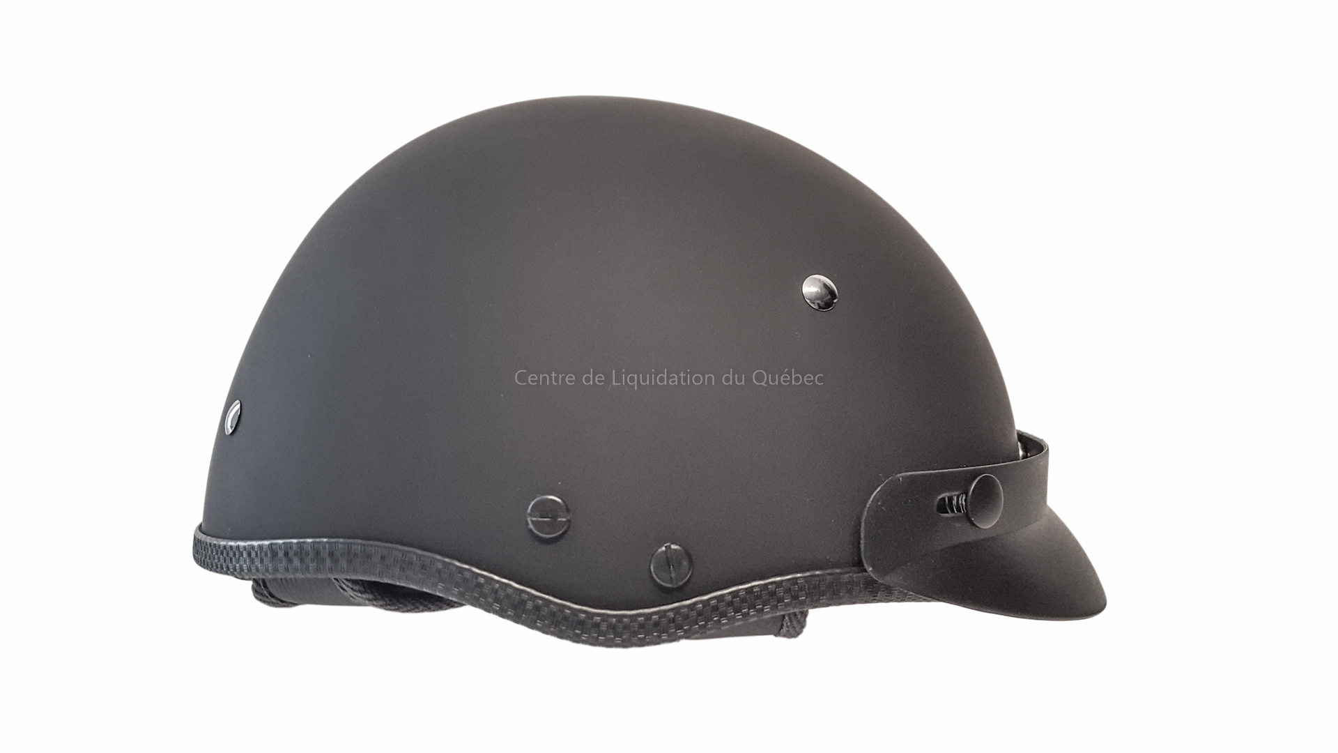Casque Moto Demi-Coque Style Baseball Eayoly – Look Rétro Vintage Avec Lunettes Intégrées, Certifié DOT/ECE