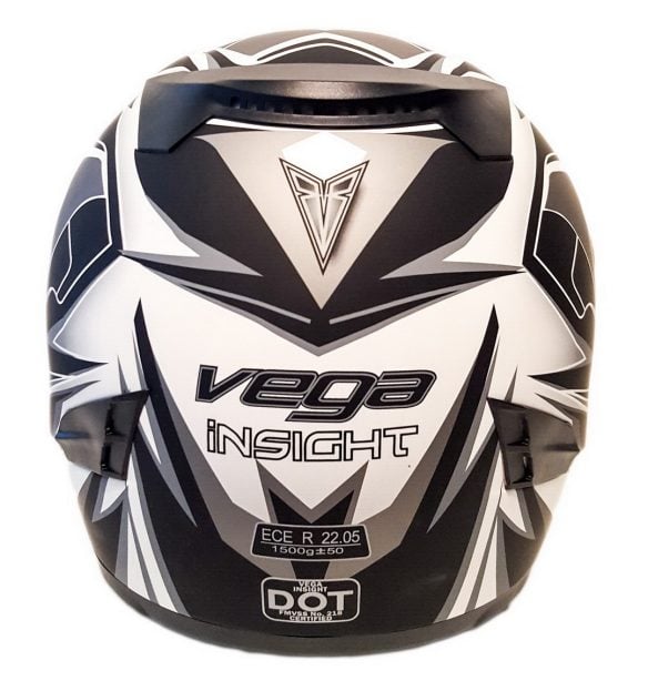 Casque de motoneige et VTT - Vega Insight - Argent-noir