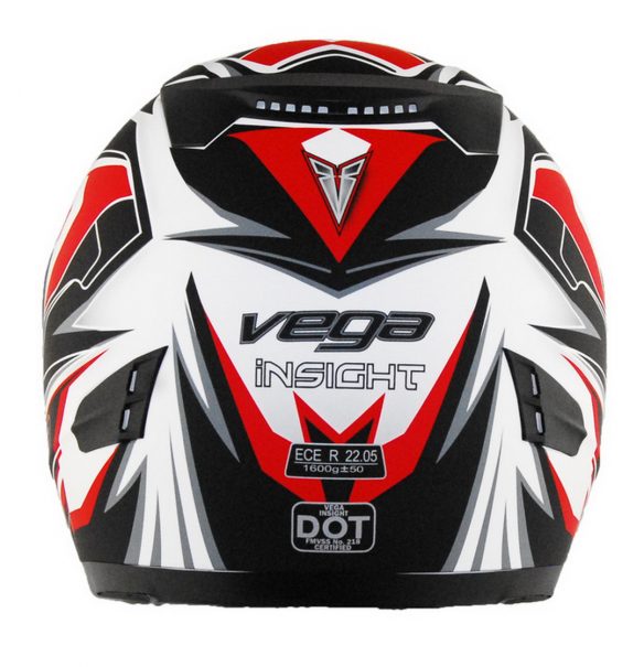 Casque de motoneige et VTT - Vega Insight - rouge