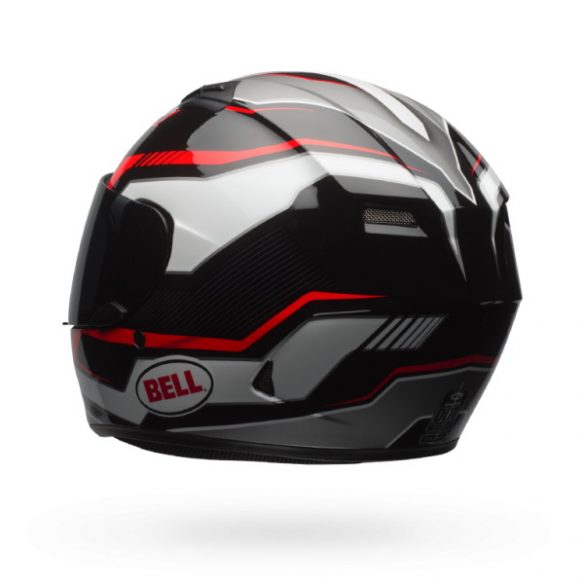 Bell-Qualifier-DLX-Street-Helmet-Torque-Black-Red-B-L-3-4