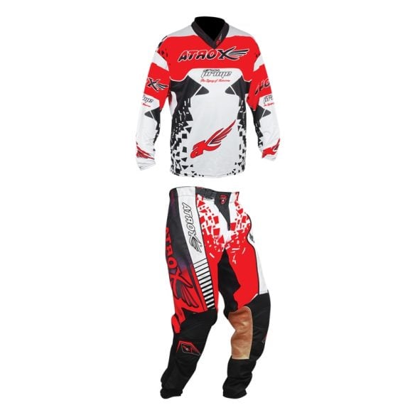 Kit de motocross Artrox (Pantalon, Gilet, Gants)