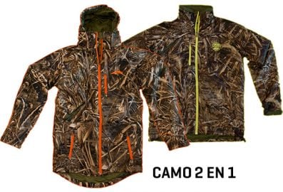 VESTE LOURDE CAMO 2 EN 1. Photo 1