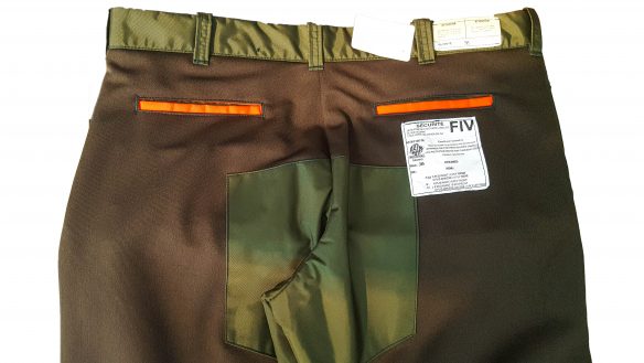 Pantalons de travail avec la protection Kevlar 6 plis