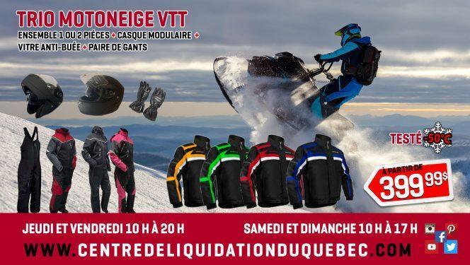 Promotions Motoneige - Centre de Liquidation du Québec - 2022
