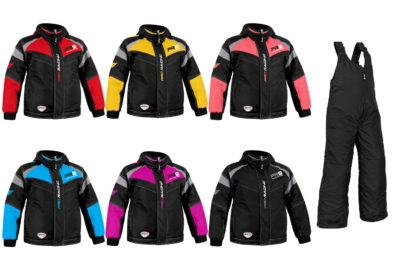 Ensemble de motoneige pour enfants EDCO Pro Racing Speed – Manteau et salopette