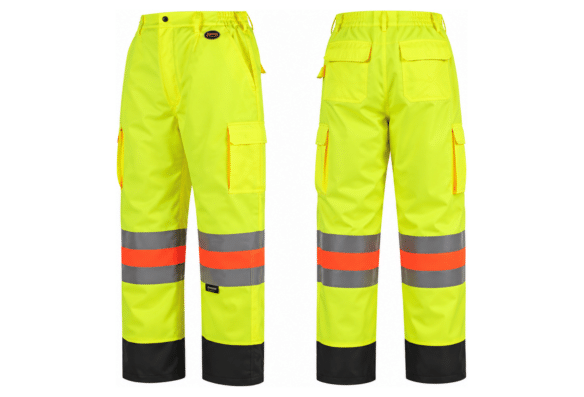 Trio d’hiver pour signaleur – Manteau, pantalon et casque CSA Type 2