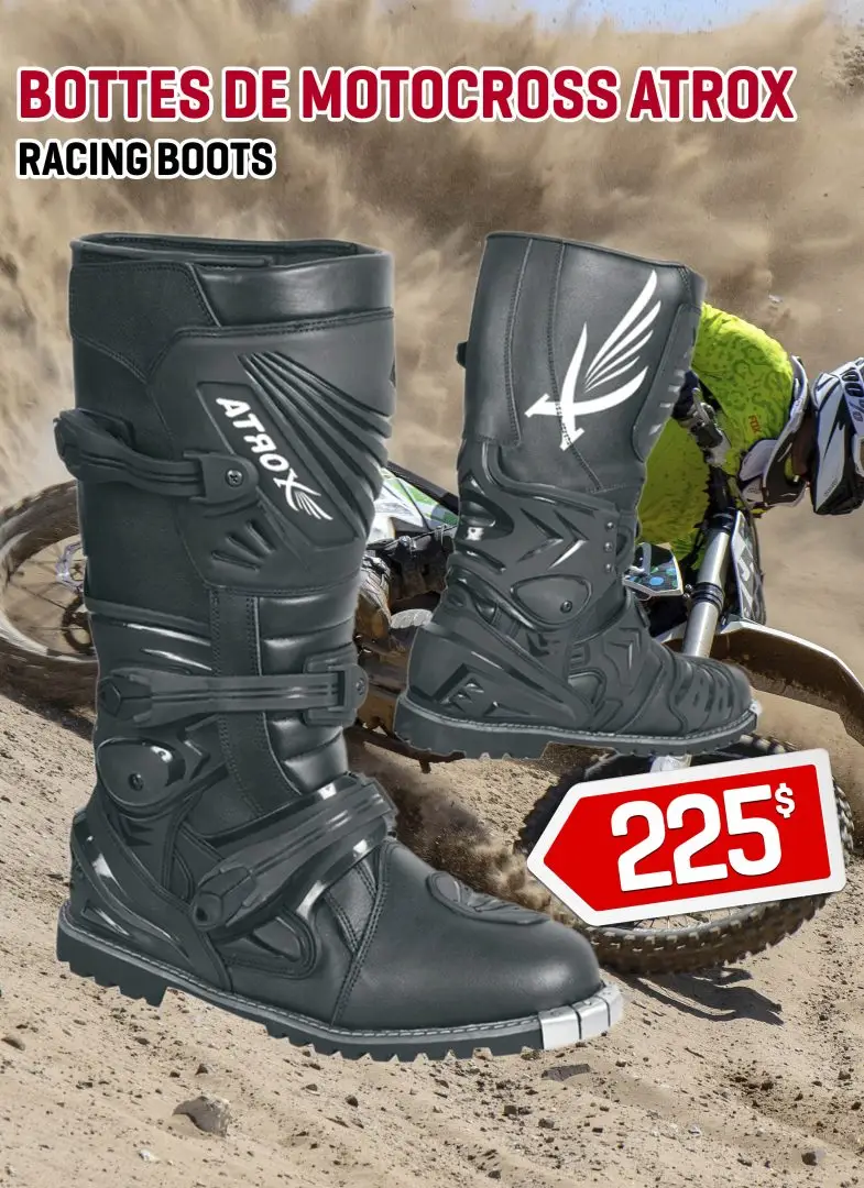 Bottes de motocross Racing Boots