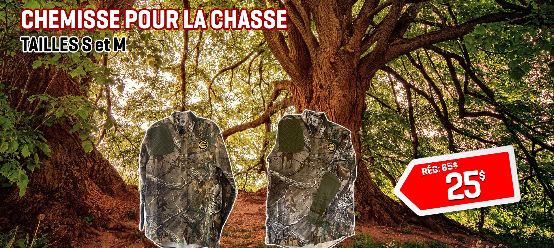 Vêtements de chasse - chemise