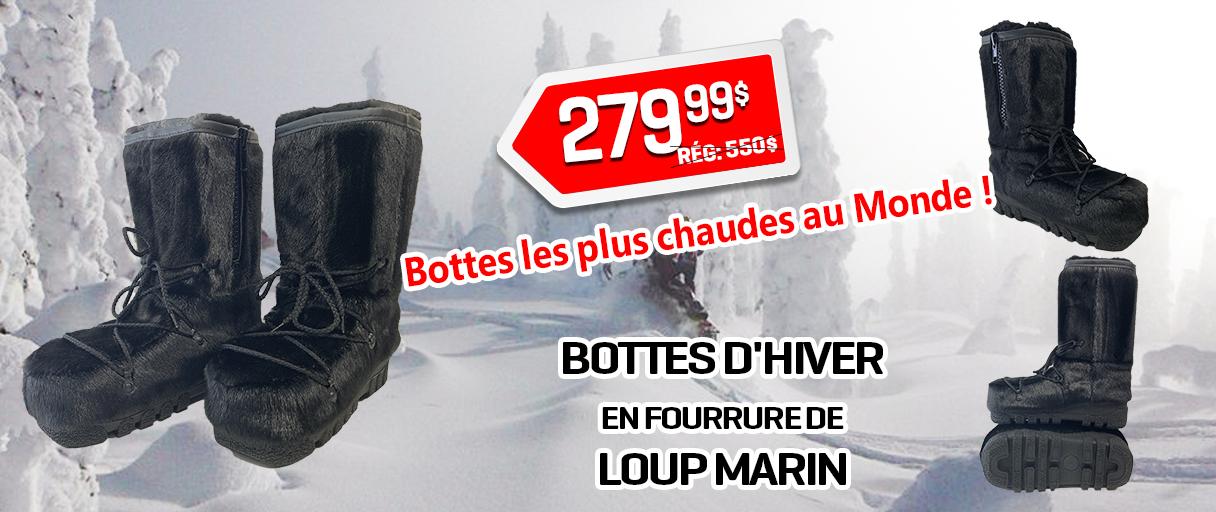 Bottes loup marin = Bottes les plus chaudes au Monde !