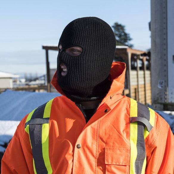 Manteau orange imperméable et imper-respirant haute visibilité 7en1 (14)