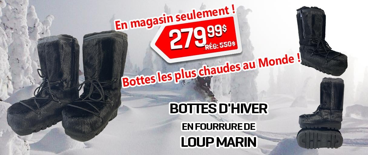 2024-12 Bottes loup marin en magasin seulement !