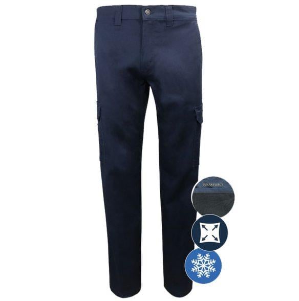 Pantalon de Travail Cargo Extensible Doublé