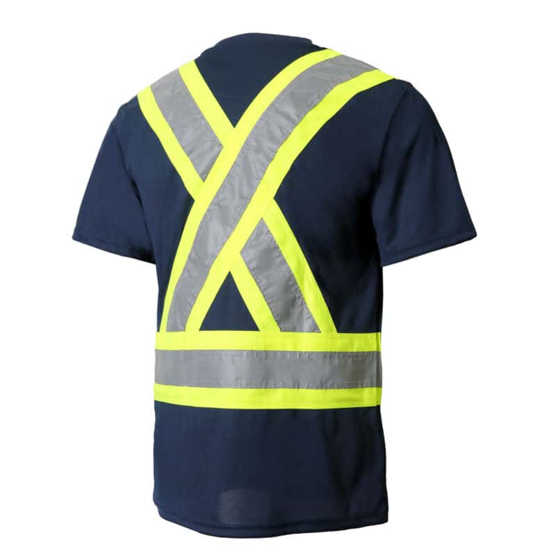 T-shirt De Sécurité Manches Courtes - Qualité Pro, Confort Et Visibilité Pour Le Travail