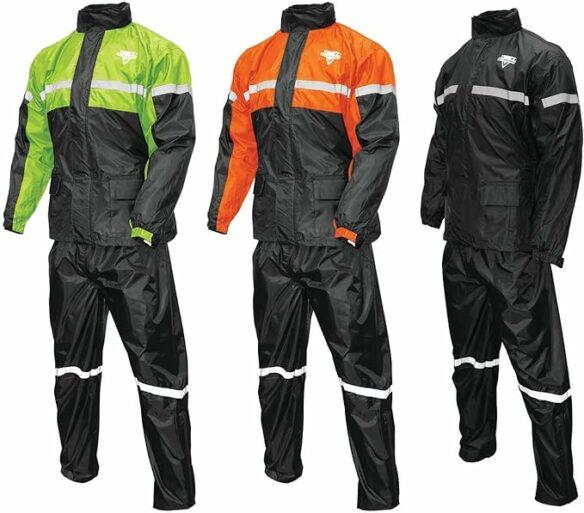 BFR Stormrider – Combinaison de Pluie Haute Visibilité pour Motards