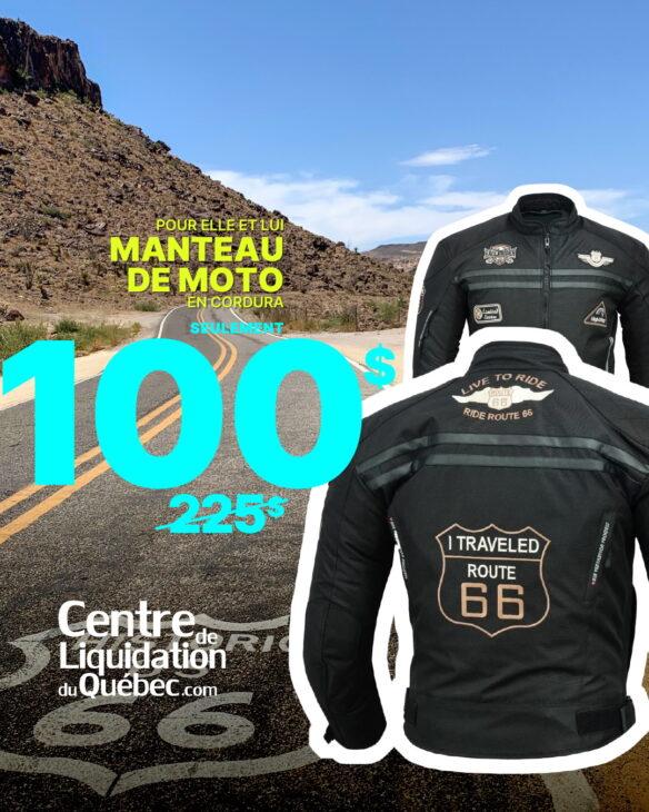 Blouson Route 66 en cordura - Limited edition (unisexe)