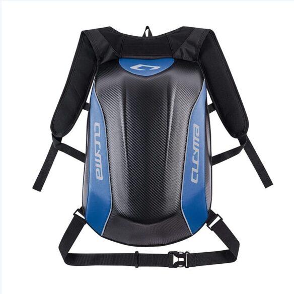 Sac à Dos Moto Coque Rigide BFR Helmets – 30L, Étanche, Design Carbone