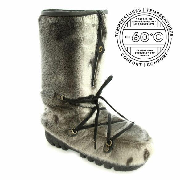Botte en loup marin naturel Chaude, légère & durable – Québec 0