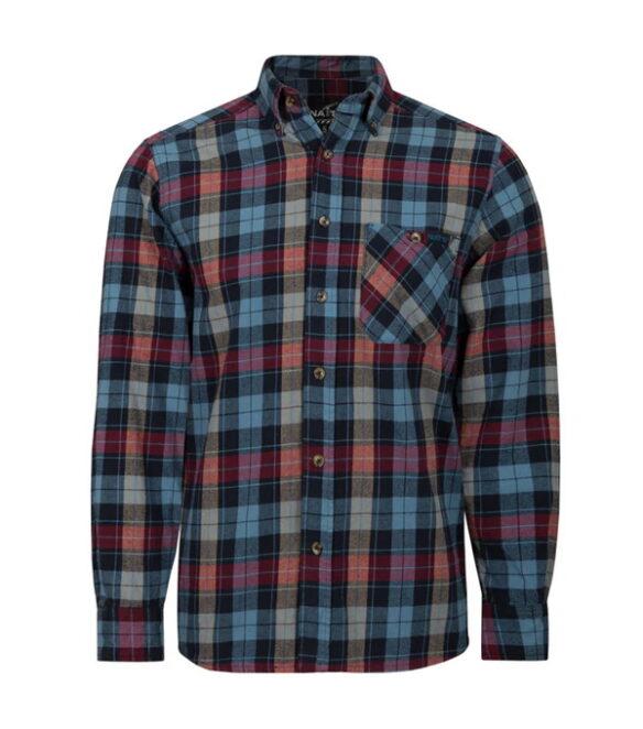 Chemise de travail à carreaux en flanelle pour homme – Confort & Durabilité