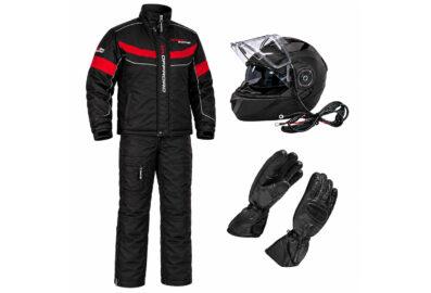 Trio Motoneige ZeroZone offroad (homme), casque visière électrique (en magasin seulement)