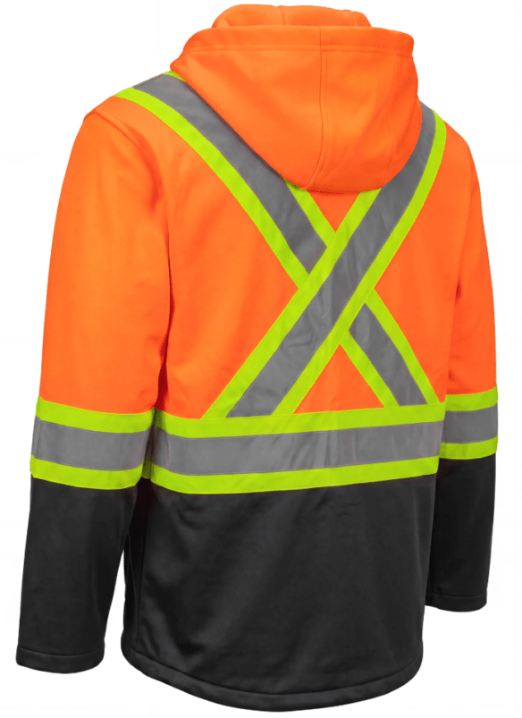 Manteau softshell de travail haute visibilité Forcefield 023-EN148OR Manteau softshell de travail haute visibilité Forcefield 023-EN148OR