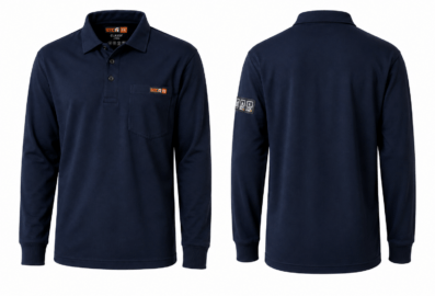 Polo ignifuge FR STC Classy U1004 – 9,6 cal/cm² – CAT 2