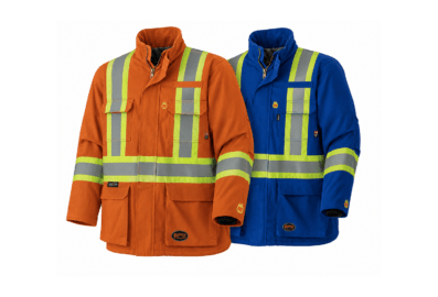 Manteau de travail doublé ignifuge haute visibilité Pioneer 5523 ARC 4