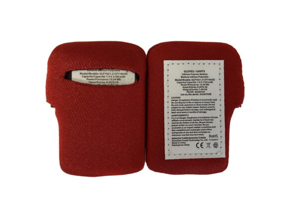 Gants chauffants rechargeables Forcefield – chaleur réglable, étanches et confort durable