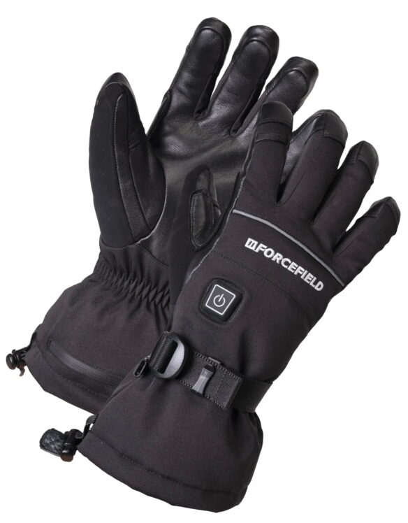 Gants chauffants rechargeables Forcefield – chaleur réglable, étanches et confort durable