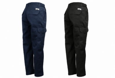 Pantalon cargo de travail à taille flexible GATTS MRB-011