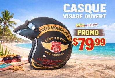 Casque visage ouvert - Route 66 Santa Monica