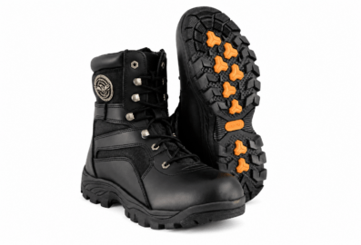 Botte de moto pour homme en cuir véritable Milwaukee MBM9105