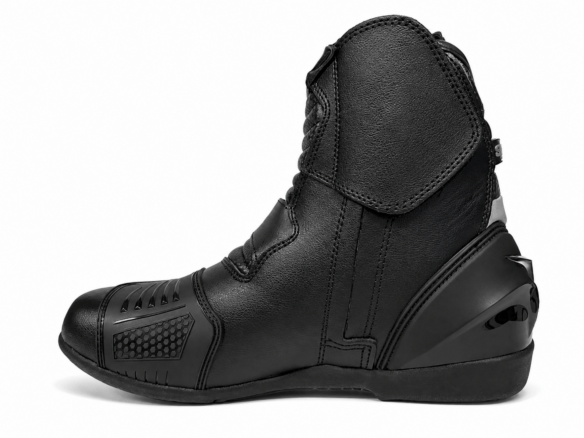 BFRXXX-2 Bottes de moto sport courte en cuir imperméable