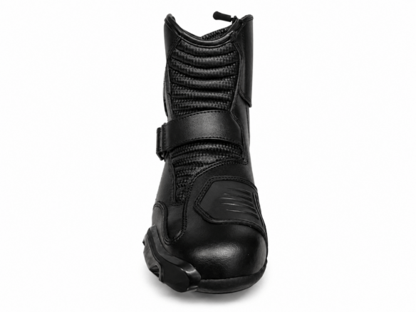 BFRXXX-3 Bottes de moto sport courte en cuir imperméable