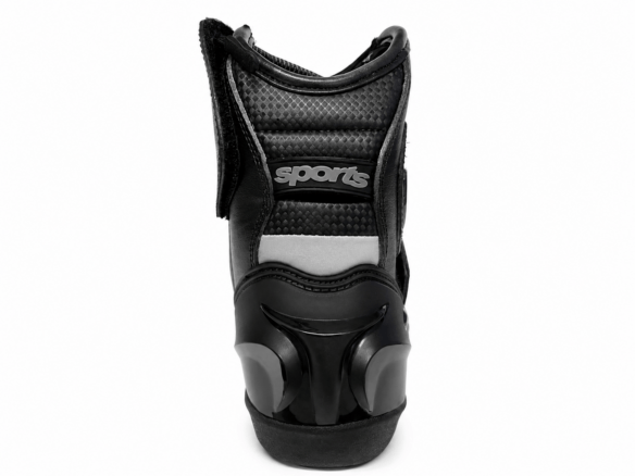 BFRXXX-4 Bottes de moto sport courte en cuir imperméable