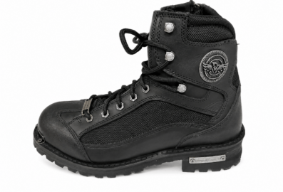 Botte de moto pour homme en cuir véritable Milwaukee MBM9080W