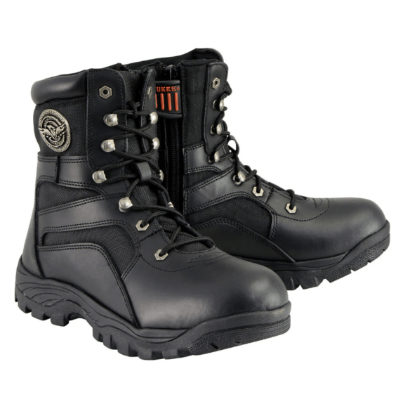 Botte de moto pour homme en cuir véritable Milwaukee MBM9105