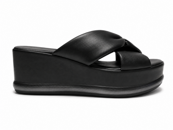 Sandale mule plateforme pour femme Ateliers Corinne