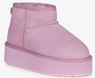 Bottillon plateforme pour femme EMU Australia Stinger Micro Flatform