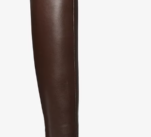 Botte longue à talon aiguille pour femme Michael Kors Clara