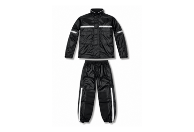 Ensemble de pluie moto imperméable unisexe avec bandes réfléchissantes