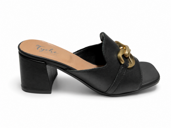 Sandale mule à talon bloc pour femme Tyche LS-True Sandale mule à talon bloc pour femme Tyche LS-True
