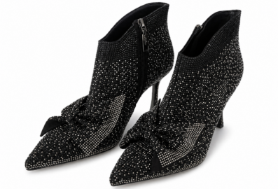 Bottillon à talon aiguille pour femme Tosca Blu Icy Brillant