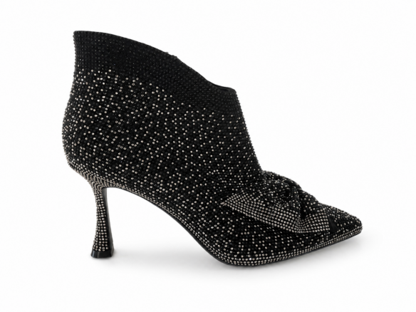 Bottillon à talon aiguille pour femme Tosca Blu Icy Brillant